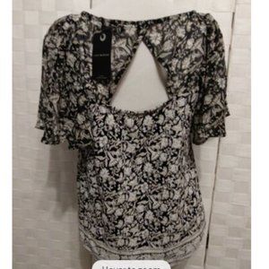 Lucky brand keyhole blouse